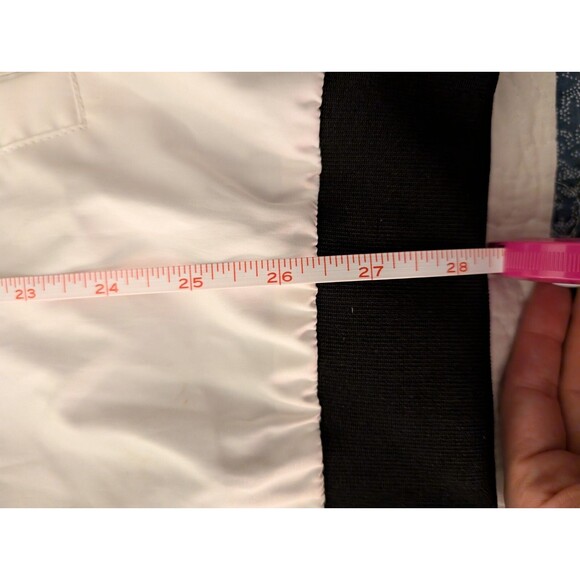 Harlow And Lloyd Mens Rainbow Striped Pride Bomber Jacket Size XXL - Picture 12 of 12